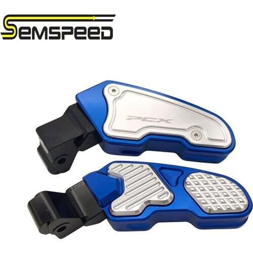 For HONDA PCX 125 150 2018 2019 Pcx-125 Pcx-150 Pcx125 Pcx150 Footrest Pedal Scooter Rear Passenger Footboard Steps Foot Plate