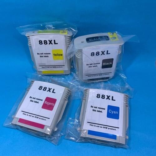 YOTAT Compatible 88 ink cartridge for HP88 for HP Officejet Pro K550/K550dtn/K550dtwn/K5400dn/K8600/L7580/L7590