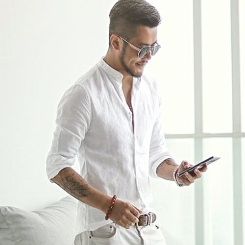 MIXLIMITED Men's Cotton Shirts