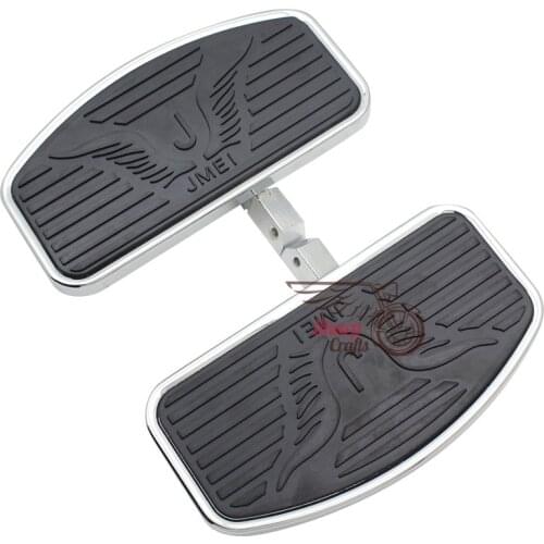 Motorcycle Rear Passenger Footpegs Floorboards Footboards For Yamaha Dragstar Virago 250 XV250 V-Star 400 DS400 650 DS650 DS1100