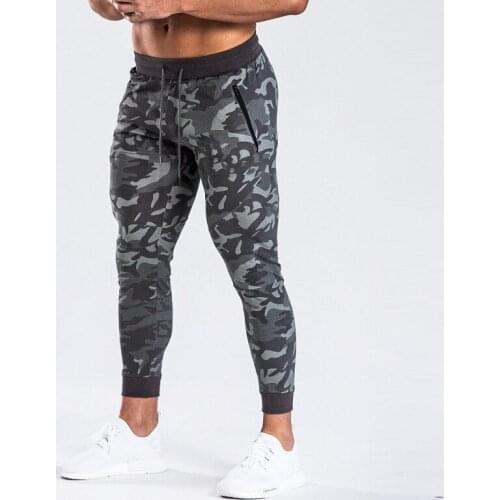 2021 new muscle brother sports trousers mens autumn and winter casual running fitness trousers mens tights sports casual pants