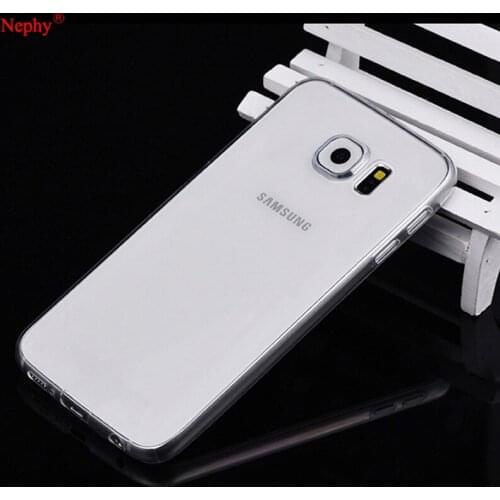 Nephy Soft Clear Case For Samsung Galaxy S3 S4 S5 Mini Neo S6 S7 Edge S8 Plus Note 3 4 5 Duos Cell Phone TPU Silicone Back Cover