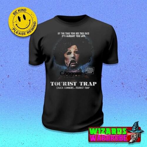 Chuck Connors Tourist Trap Retro Horror Suspense Supernatural Movie 5.3 oz. T Shirt