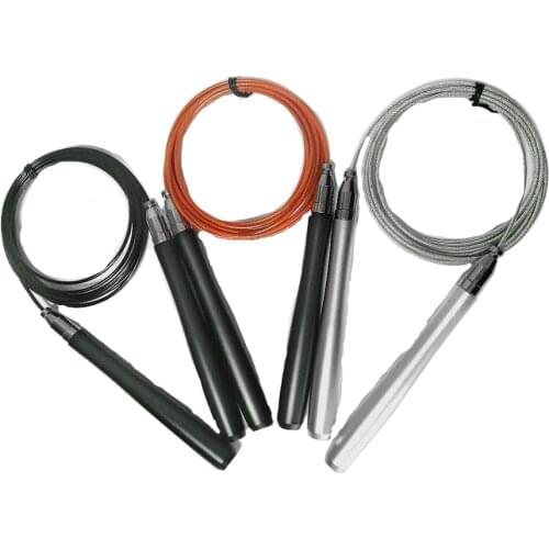 High Quality Weighted Handle PVC Coated Steel Wire Skipping Rope Jump Rope