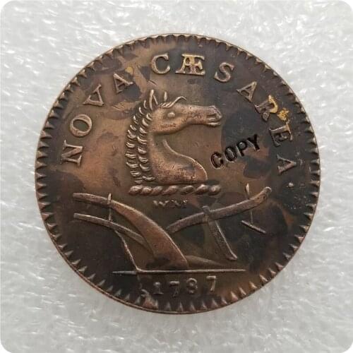 USA 1787 New Jersey LARGE CENT Coin COPY commemorative coins-replica coins medal coins collectibles
