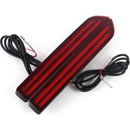 Auto Rear Reflector LED Taillight Turn Signal Light Rear Bumper Light Brake Lamp for Nissan Murano 2015 2016 Car Styling