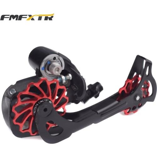 Bicycle Rear Derailleur Wheel Pulley 11T/13T Aluminium Alloy Cermet Bearing Bike Rear Derailleur Jockey Wheel Cycling Accessory