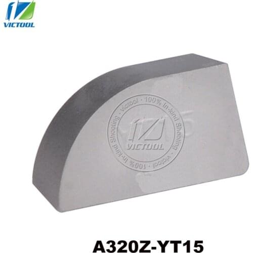 10pcs/lot A320Z YT15 tungsten brazed tips High quality Carbide inserts For making end and periphery turning tools