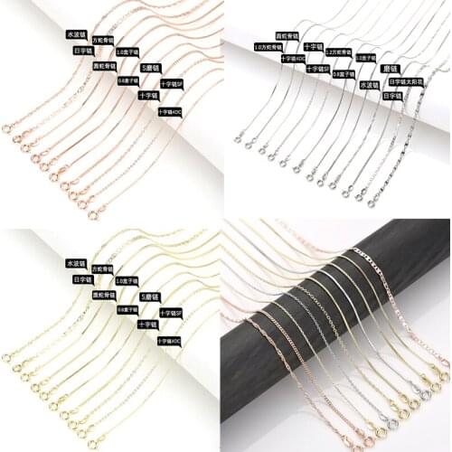 12Pcs/Lot New Product Special Offer Fashion Hot Sale Exquisite Lady Girls Necklace Basic Chain Jewelry Gift Wholesale