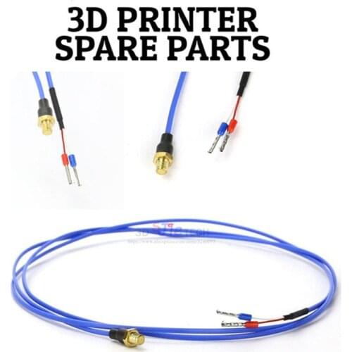 2pcs Flashforge Creator / Creator Pro EcubMaker EM502 3D Printer Spare Parts M4 120cm K type Thermocouple