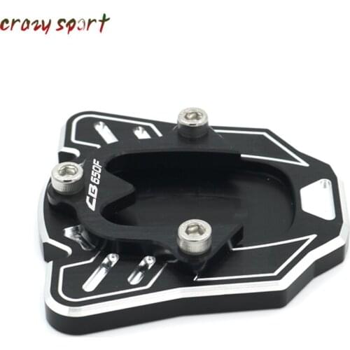 2020 Stand Extension Support Plate For Honda CBR650F CB650F NC750S NC700D Integra NC700S NC700X NC700 NC750 Side enlarger pad