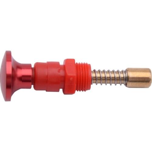 28mm-41mm Carburetor Pull Choke Lever Plunger Replacement Motorcycle Red Accessories Fit For Keihin PWK Airstriker Yamaha Honda