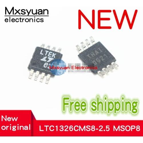 5pcs/lot Free shipping LTC1326CMS8-2.5 LTC1326 LTC1326CMS8 LTC1326IMS8 LTEK MSOP-8 New original