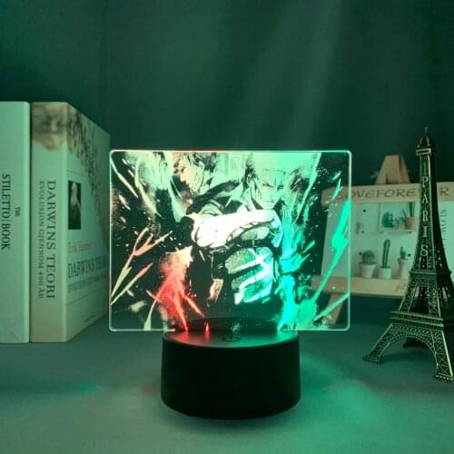 Anime Attack on Titan Reiner Braun Bertolt Hoover Led Lamp Dual Color for Room Decor Birthday Gift Manga Two Tone Light AOT