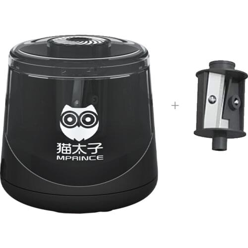 Automatic Pencil Sharpener Electric Stationery Professional Translucent Color Pencil Sharpener Machine School Office Supplies