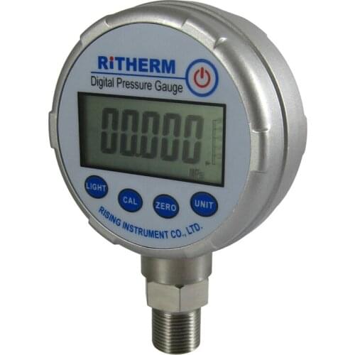 All stainless steel 100mm lower connection Precision digital pressure gauge