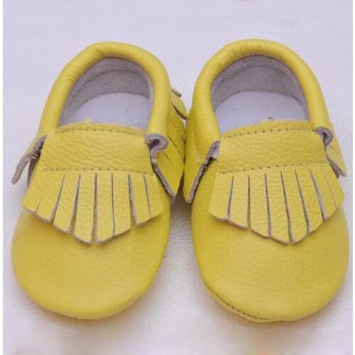 Nubuck Leather Baby Shoes Infant Toddler Baby Girl Boy Soft Sole First Walker Baby Moccasins High Quality Kids Shoes For 0-24M