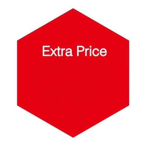 Extra cost for replacing the upper spoke parts of the wheelset