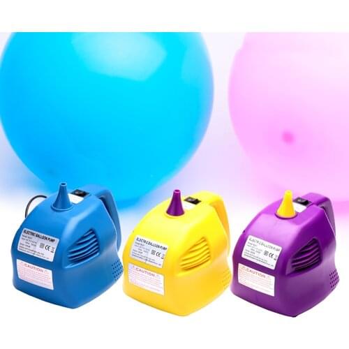 Electric Balloon Pump Mini Portable Single Hole Balloon Inflator Air Balloon Fast Inflation Machine 500W For Wedding Party