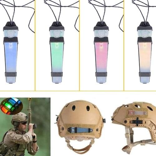FAST Helmet Marker Light Hunting FMA Helmet Safety Flashing Light Outdoor Survival Signal Light Hunting Hiking CyclingLight