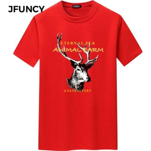 JFUNCY Oversized Men T-shirt 2021 Summer Short Sleeve Casual T Shirt Fashion Graphic Top Mens Clothing Man Harajuku Tshirt