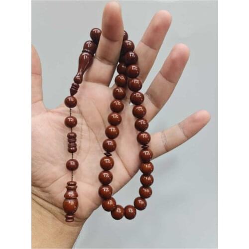 Islamic Tasbih Muslim Rosary Beads 33 Prayer Rosary For Men Bracelet For Men Accessory amber oltu amber stone Handmade Turkey