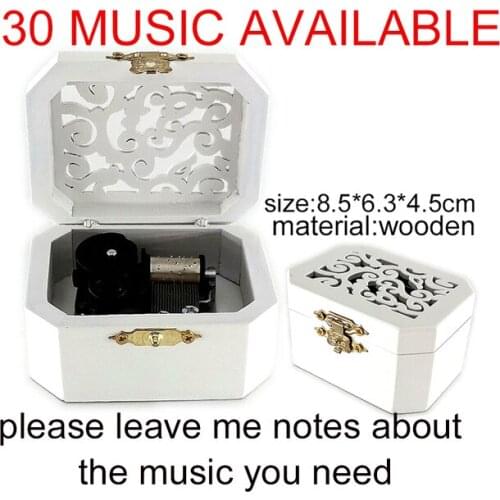 DIY Music Box accessories 30 anime music movement wind up Kids wife girlfriend Valentine Birthday new year christmas Gift toy
