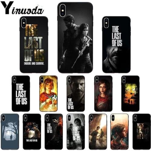 Yinuoda The Last Of Us TPU Soft Silicone Phone Case Cover for Apple iPhone 8 7 6 6S Plus X XS MAX 5 5S SE XR 11 11pro max Cover