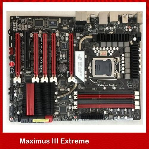 Desktop Motherboard For ASUS Maximus III Extreme M3E P55 1156 Perfect Test,Good Quality