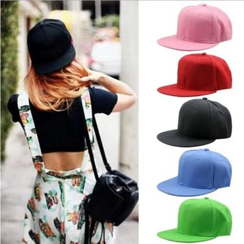 2021 Newly Sports Cotton Polyester Baseball Cap Blank Plain Solid Snapback Golf Ball Street Hat Men Women