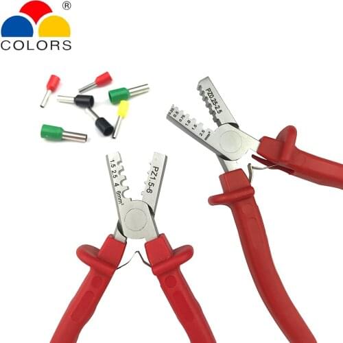 Crimping tool tube terminal 1.5-6mm crimper pince a sertir pliers ferrule wire crimp hand tool alicate crimpador 0.25-2.5mm