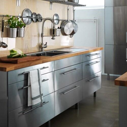 Gold/Silver Dia 10mm Stainless Steel Drawer handle Kitchen Cabinet Handles T Bar Pull 2" 4" 6" 8" 10" 12" 14" 16" Choose