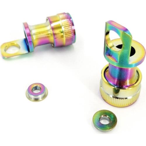 Folding Bike Quick Release Pedal Holder For Brompton Mks Quick Release Pedal Mount Buckle Aluminum Alloy Titanium-plating