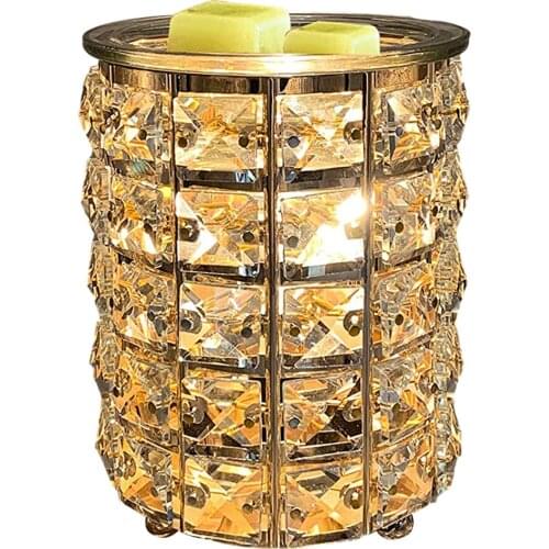 Wax Melting Light Innovative Art Essential Oil Lamp Innovative Design Air Freshener High Safety Night Light Function Easy to Use