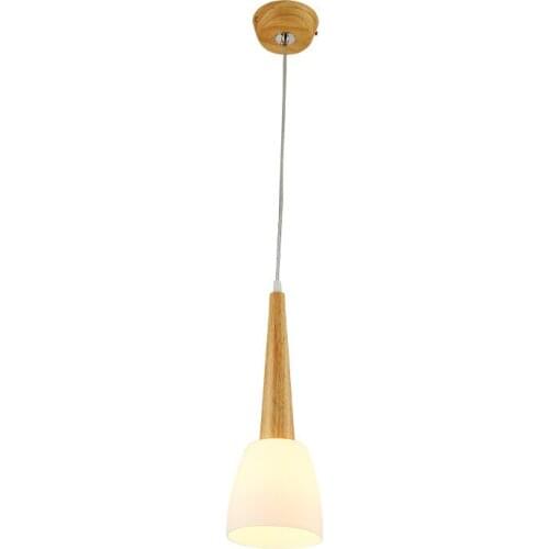BLUBBLE 1/3 Heads Microphone Pendant Lights AC 90-260V 70*13cm LED Hanglamp Parlor Bedrooms Wood Environment Pendant Lights