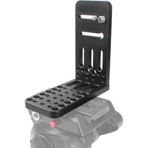 Universal camera l bracket plate quick release plate L shape plate dslr mount adapter holder for CamFi controller arca camera