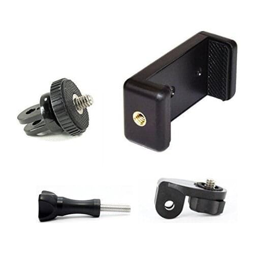 Universal Smartphone Holder and Conversion Adapters for Any Smartphone. gopro