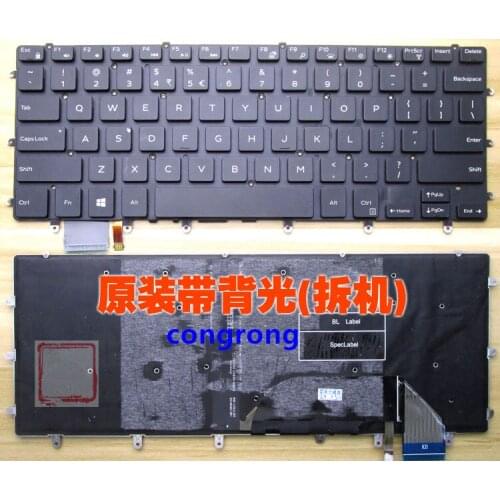 Laptop replace for Dell XPS 15 9550 US backlit Keyboard