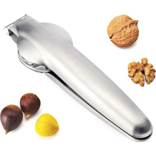1pc Chestnut Cutter Portable Multi-Purpose Walnut Cracker Nut Opener Chestnut Pliers Kitchen Tools For Fruits And Vegetables