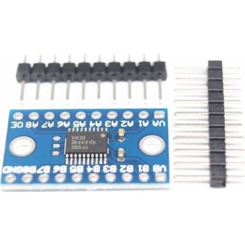 10PCS TXS0108E 8-way level conversion module 8 bit bidirectional voltage converter