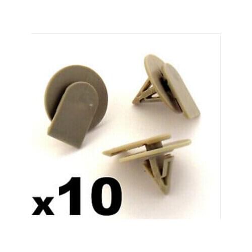 10x For BMW Mini Protective Plastic Side Skirt / Sill Cover Trim Fastener Clips