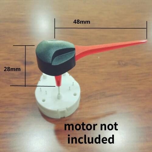 48mm red plastic for Various car, motorcycle, ship instrument pointer, tachometer, oil gauge, odometer cluster