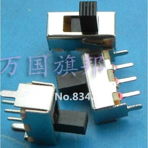 Free shipping 12.1*5.5MM single linkage 3P toggle switch / slide switch