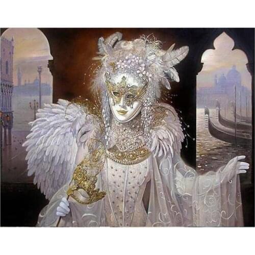 Photo customized Full Square round Drill 5D Diy Diamond Painting Mask beauty 3D Embroidery Cross Stitch kit Mosaic Sticker TY543