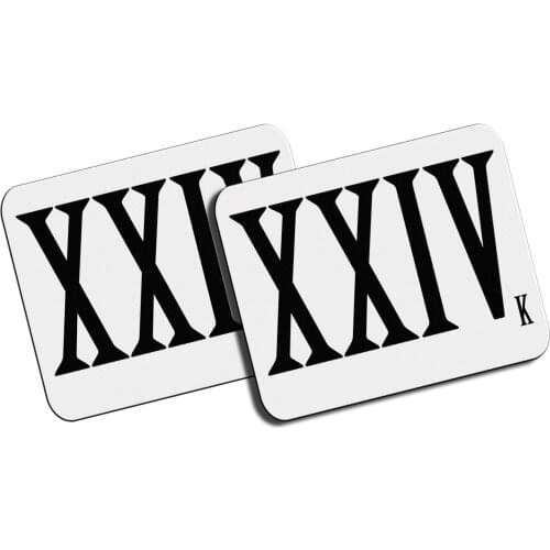 MERCHANDMANIA PACK 2 medium mats 24 LOGO fashion singer mousepad raton offer