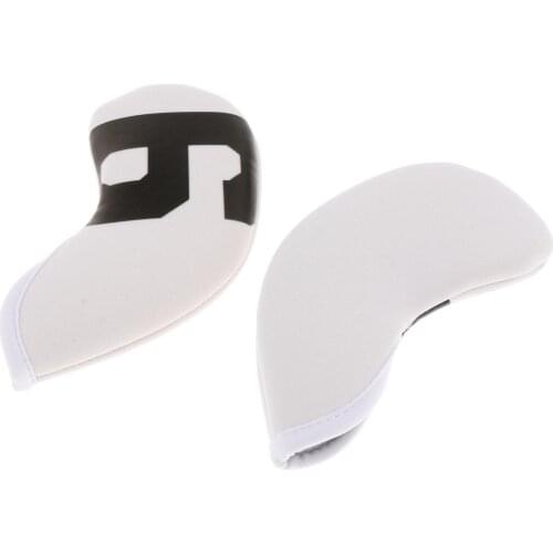 Soft Golf Iron Headcover Neoprene 13x7cm Head Cover Protector Printed Number