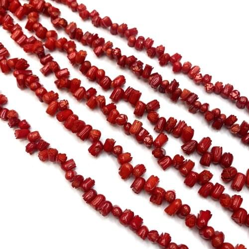 Natural Stone Artificial Coral Bead Tulip Shape Spacer Bead Jewelry Creative Making DIY Bracelet Necklace Accessories Wholesale