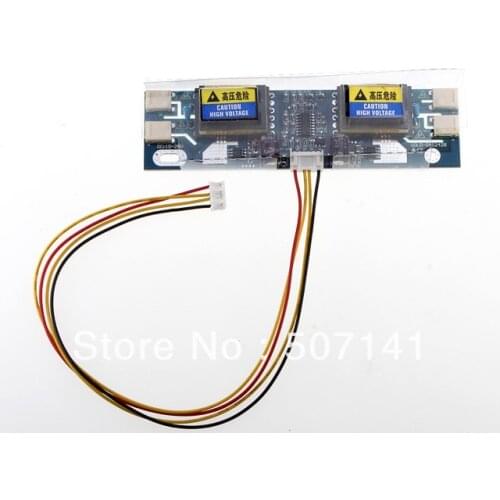 NEW FREE SHIPPING UNIVERSAL INVERTER 10V-30V 4 Lamp Fro 15-24" CCFL LCD Widescreen MONITOR #7 NEW