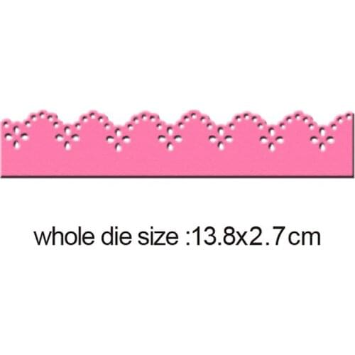 Pierced stripe frame Metal Cutting Dies DIY Scrapbooking Paper Cards Stencil Embossing Decorative Craft die new 2020