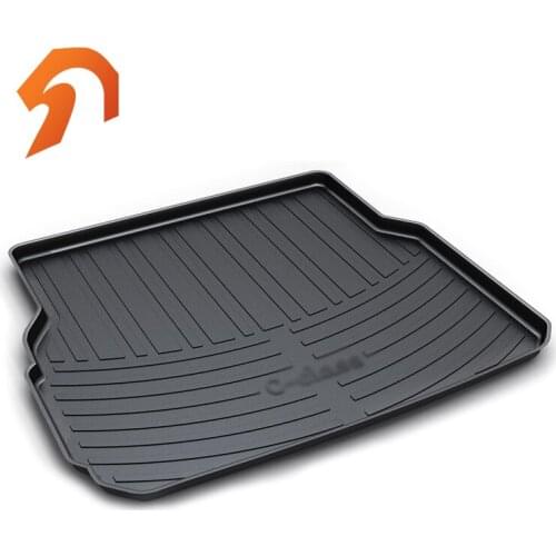 Rubber Rear Trunk Cover Cargo Liner Trunk Tray Floor Mats For MERCEDES C-Class Wagon Carpet Liner Mats
